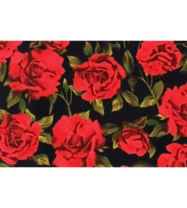Roses are Red Tablecloth 120"L x 60"W
